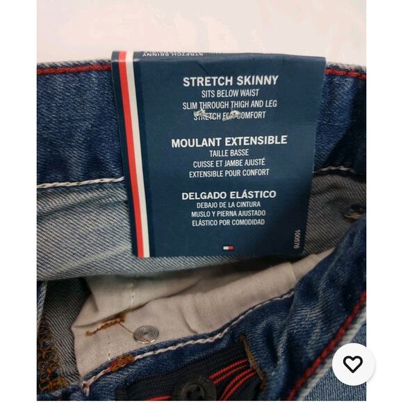 Tommy Hilfiger Big Boys Regular-Fit Jeans, Stone Blue, 12 - Picture 4 of 6